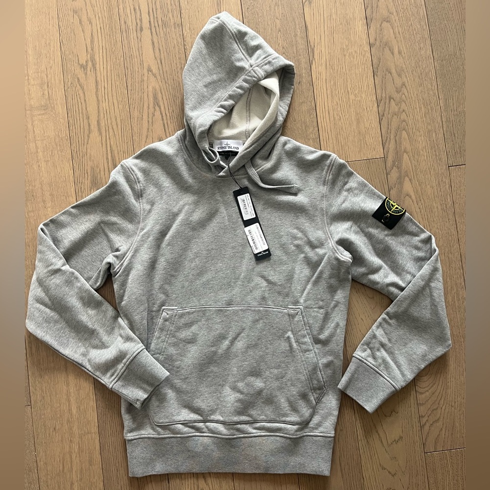 Grey Stone Island Sweatshirt Hoodie NWT